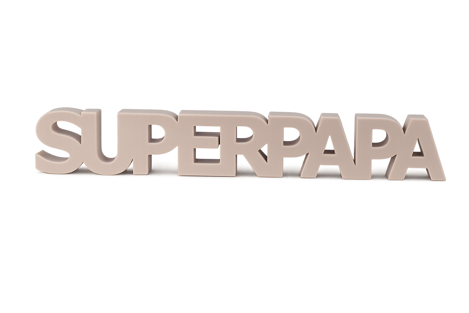 Schriftzug SUPERPAPA