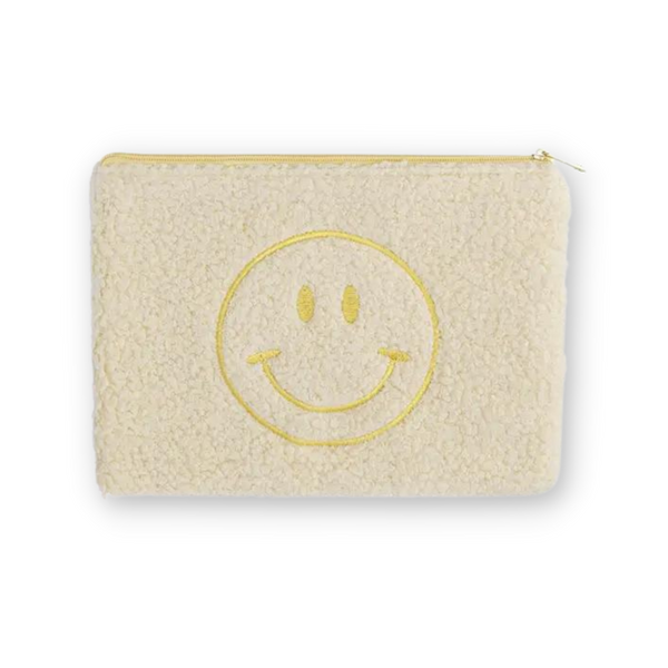 Kosmetiktasche Teddy mit Smiley