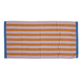 gestreiftes Handtuch 50x100