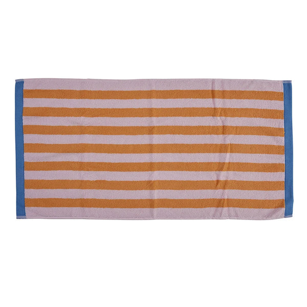 gestreiftes Handtuch 50x100