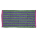 gestreiftes Handtuch 50x100