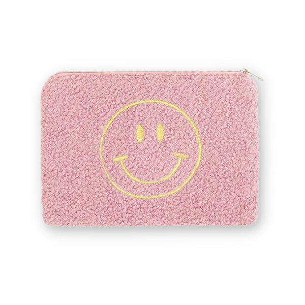 Kosmetiktasche Teddy mit Smiley