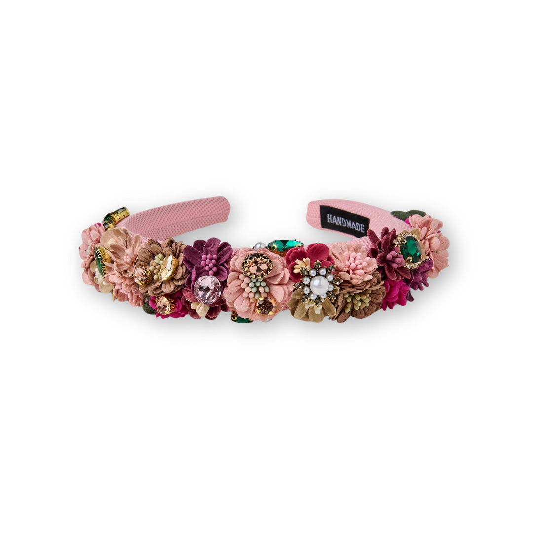 Haarreif mit Blumen