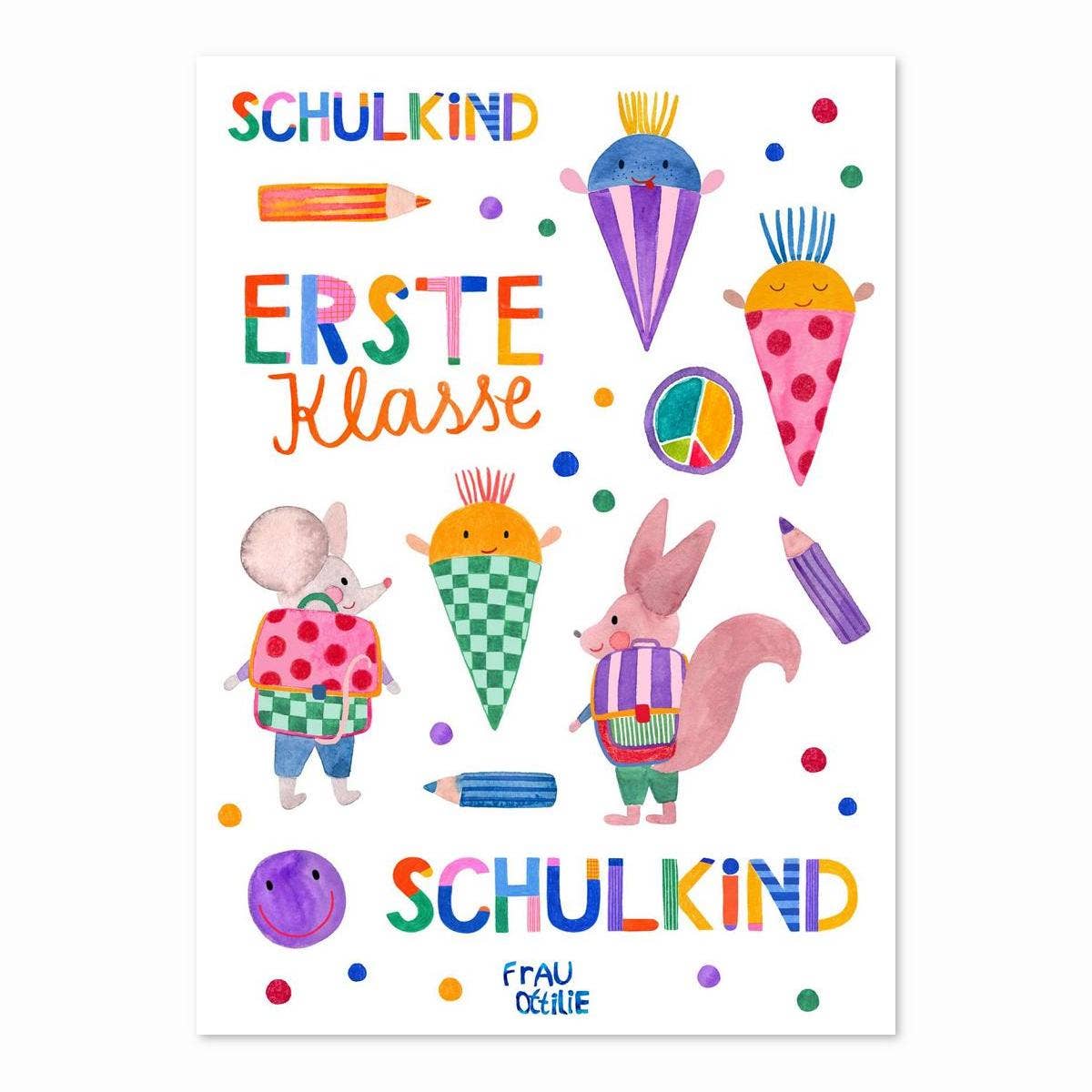 Kindertattoos - Schulkind