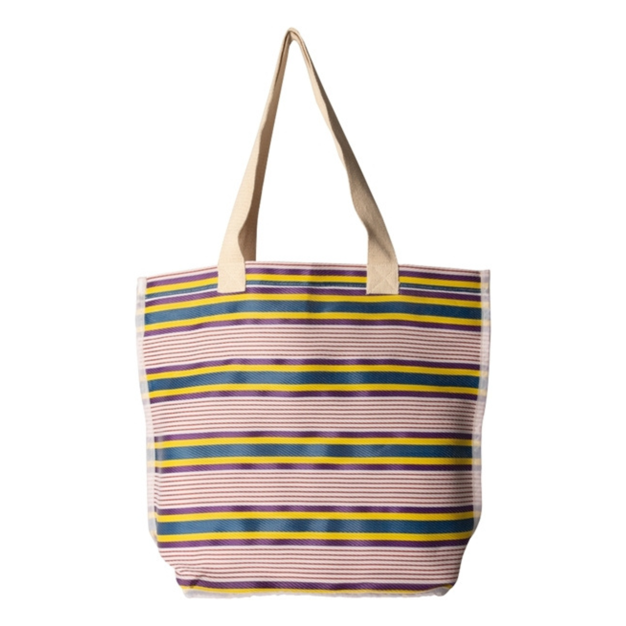Tasche - gelb.blau.lila