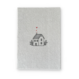 Postkarte - Haus mit Herz