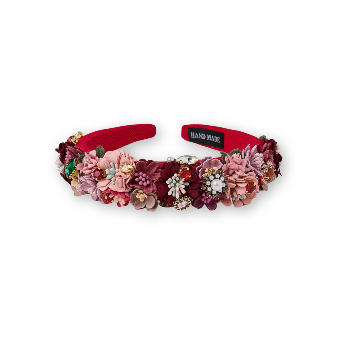Haarreif mit Blumen
