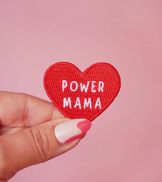 Bügelmotiv - POWER MAMA