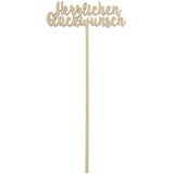 Holzpicker - Herzlichen Glückwunsch