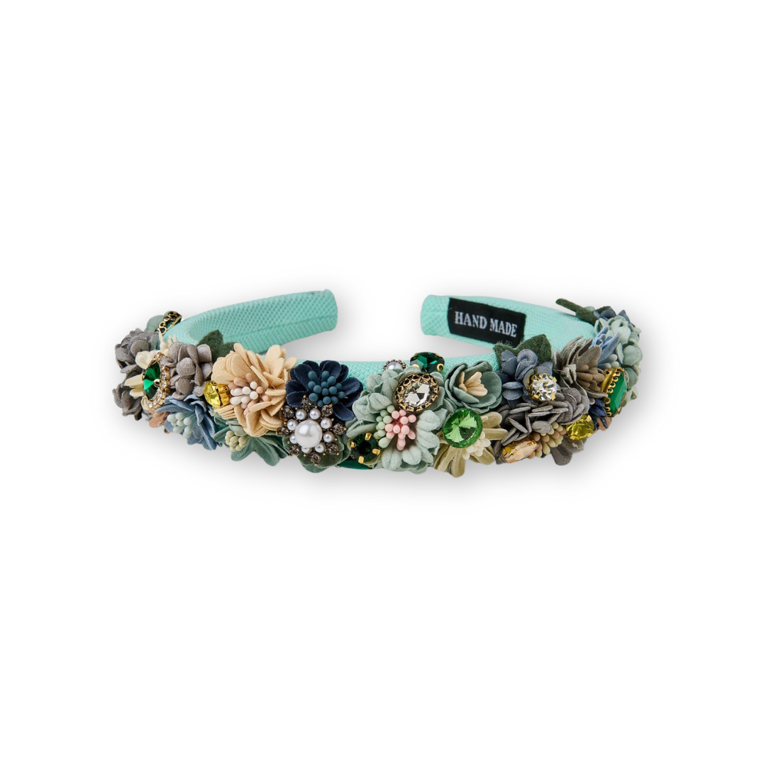 Haarreif mit Blumen