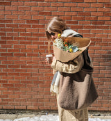 Tasche mit Teddyfell