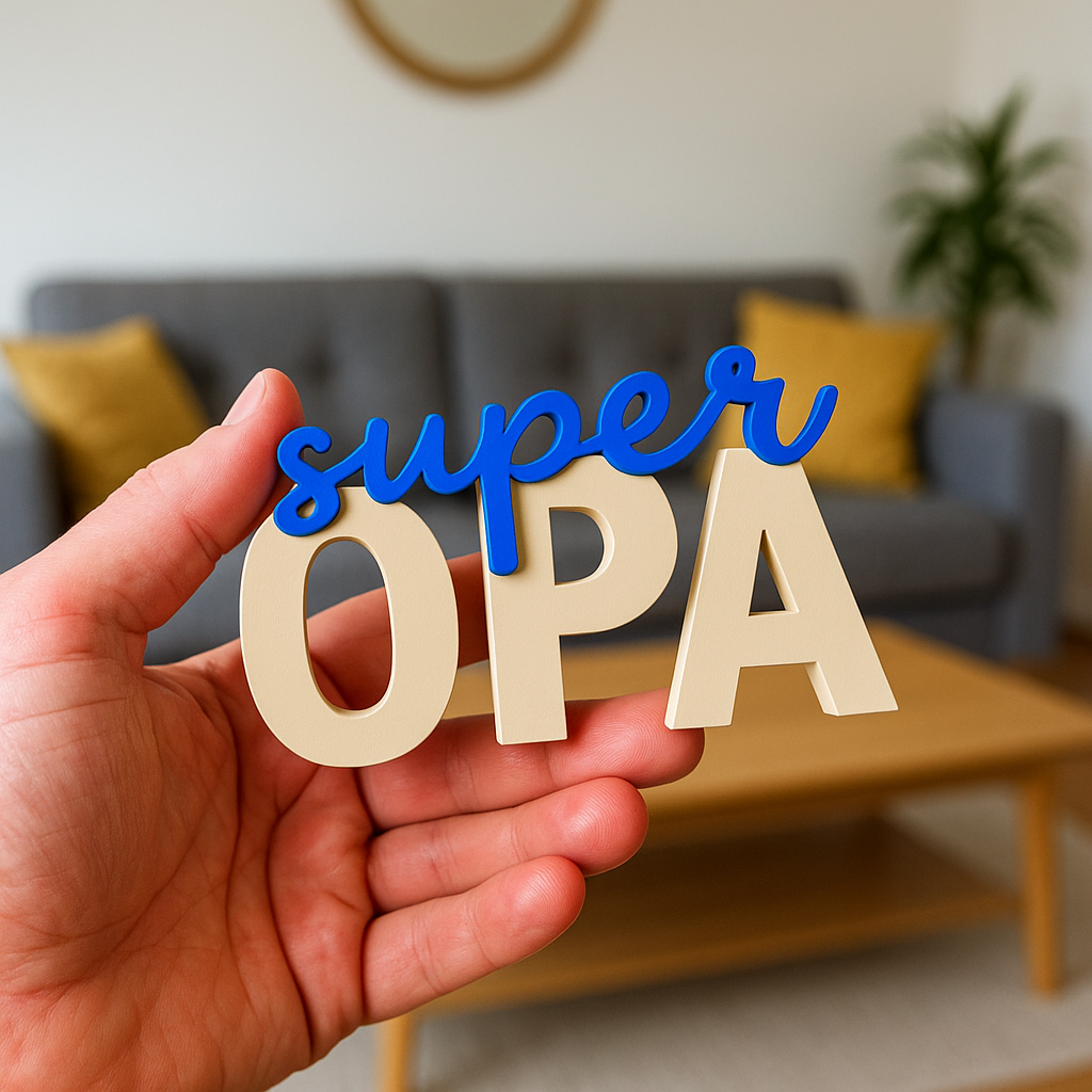 Schriftzug superOPA