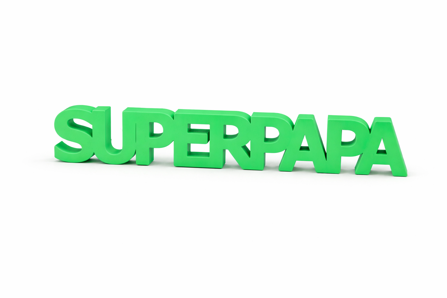 Schriftzug SUPERPAPA