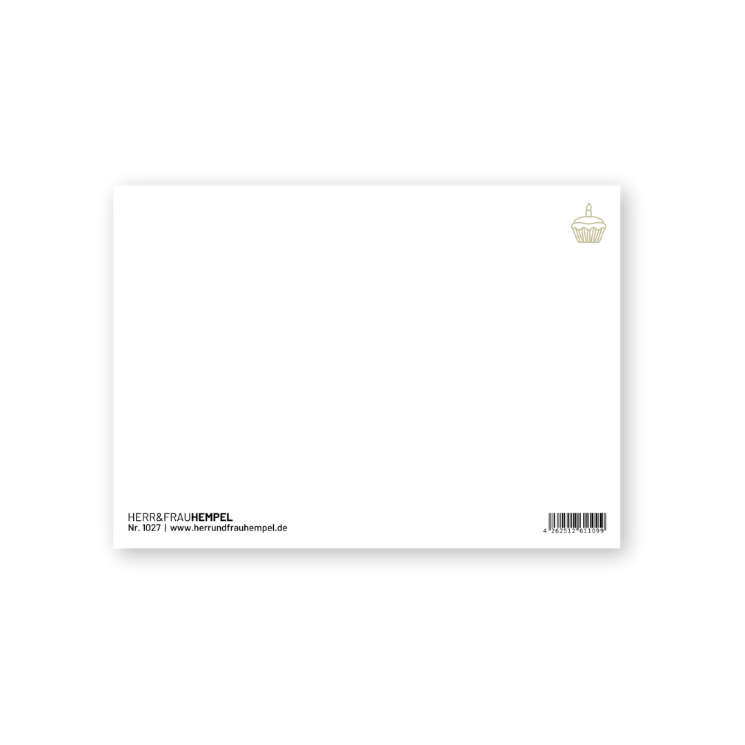 Postkarte - HAPPY BIRTHDAY