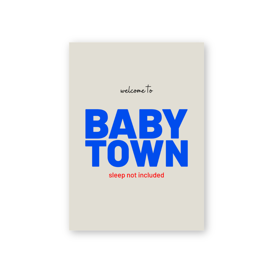 Postkarte - BABYTOWN