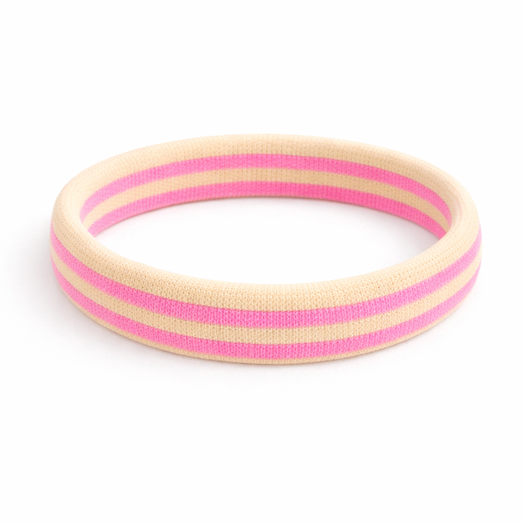 gestreifte Haargummis - Lulu