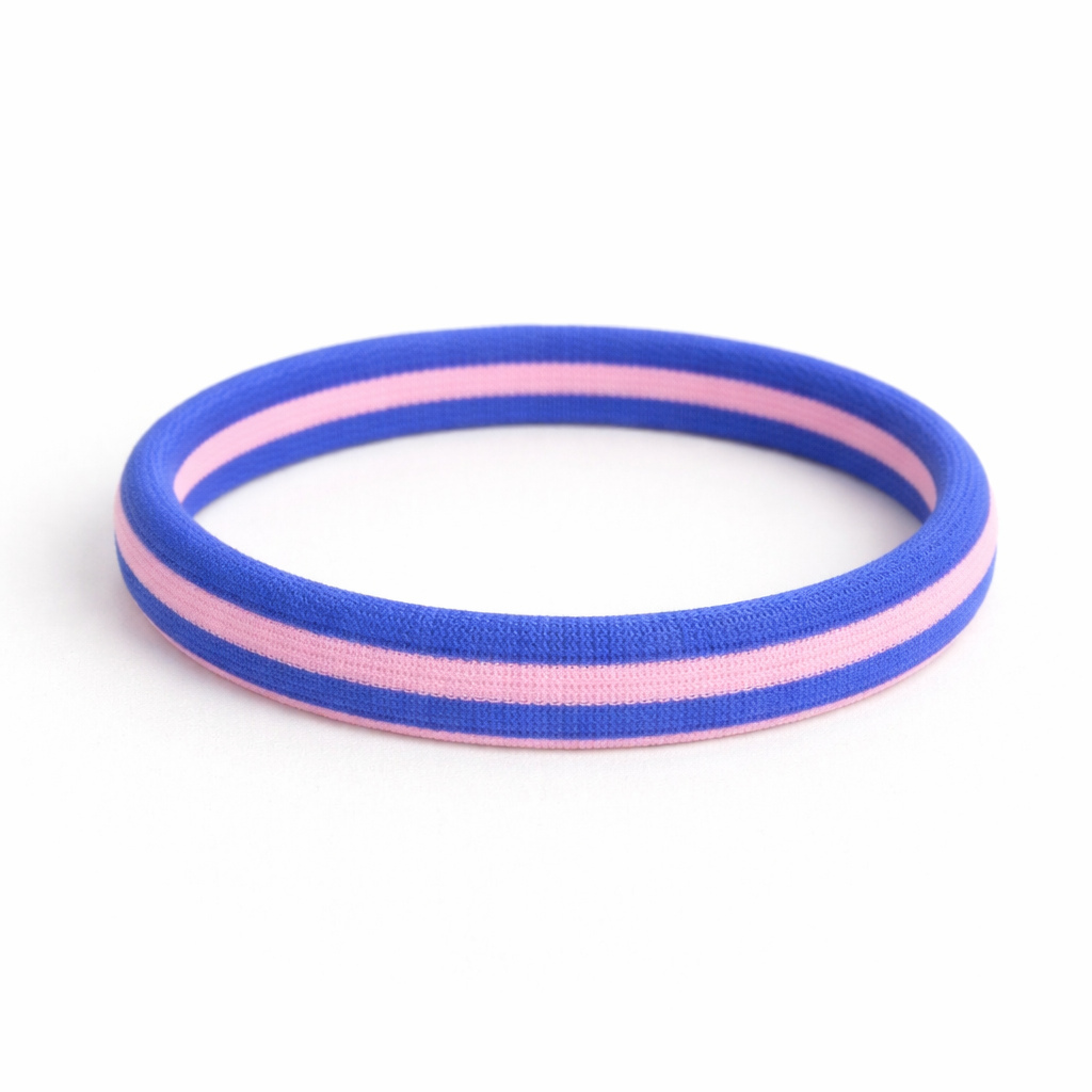 gestreifte Haargummis - Lulu