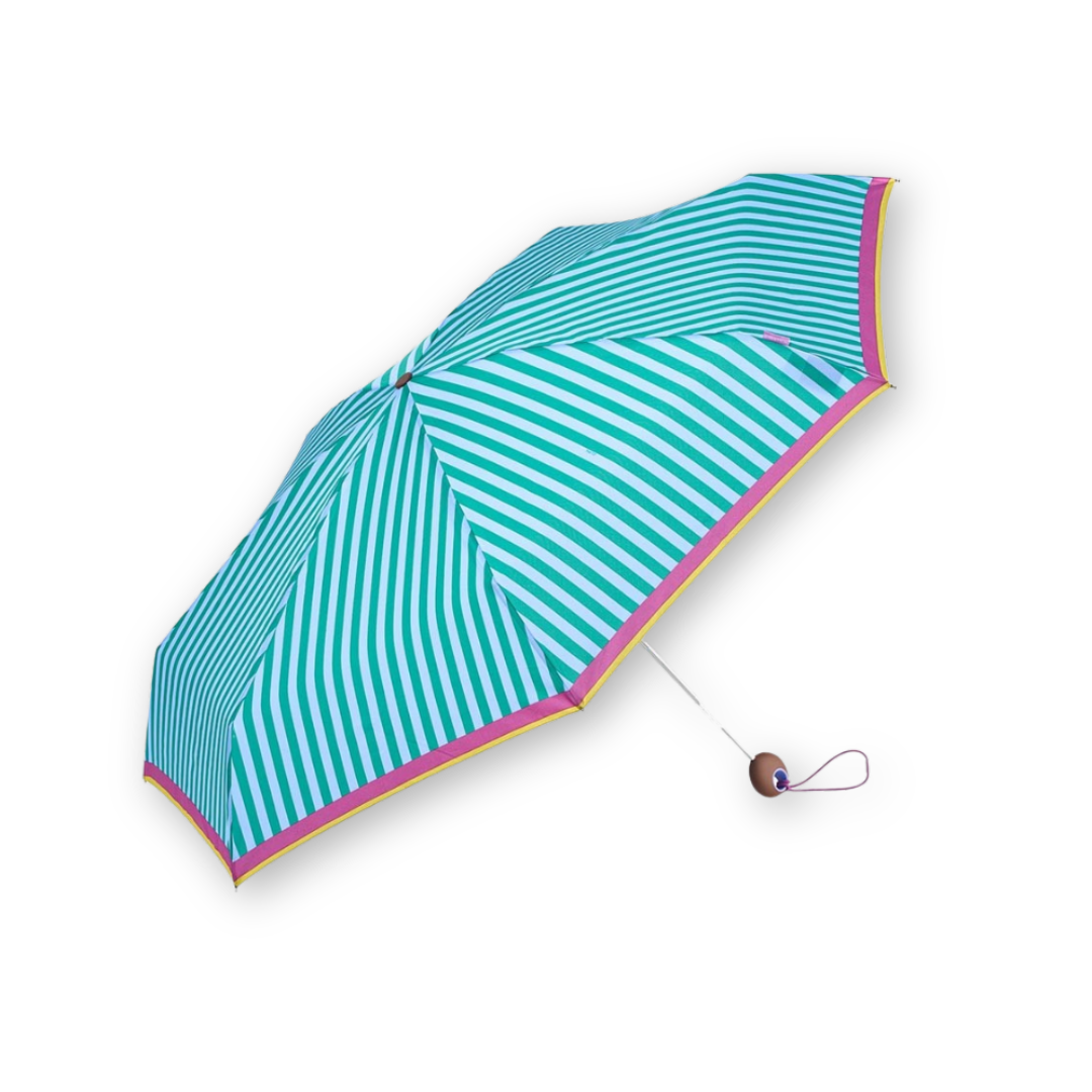 Mini Streifen Joy Faltbarer Regenschirm