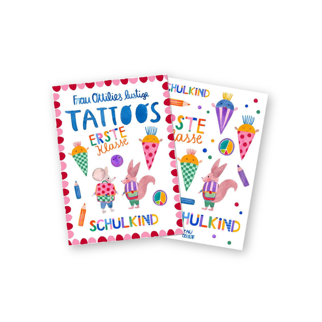 Kindertattoos - Schulkind