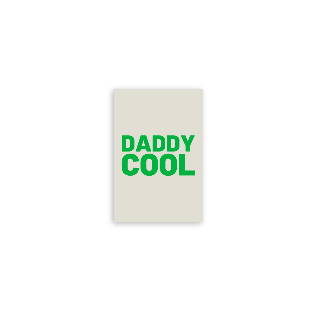 Mini-Postkarte - DADDY COOL