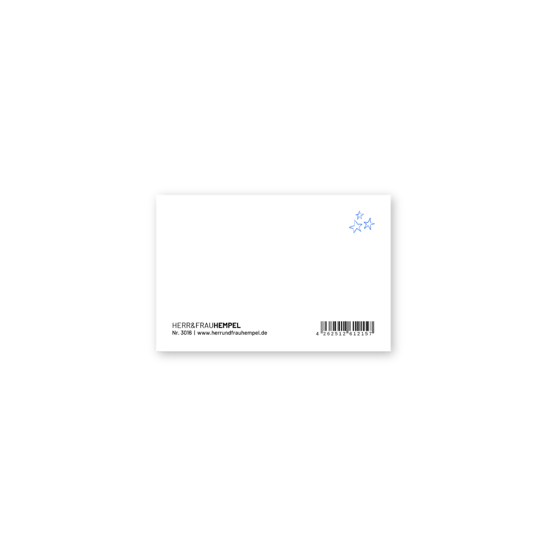 Mini-Postkarte - DU BIST TOLL