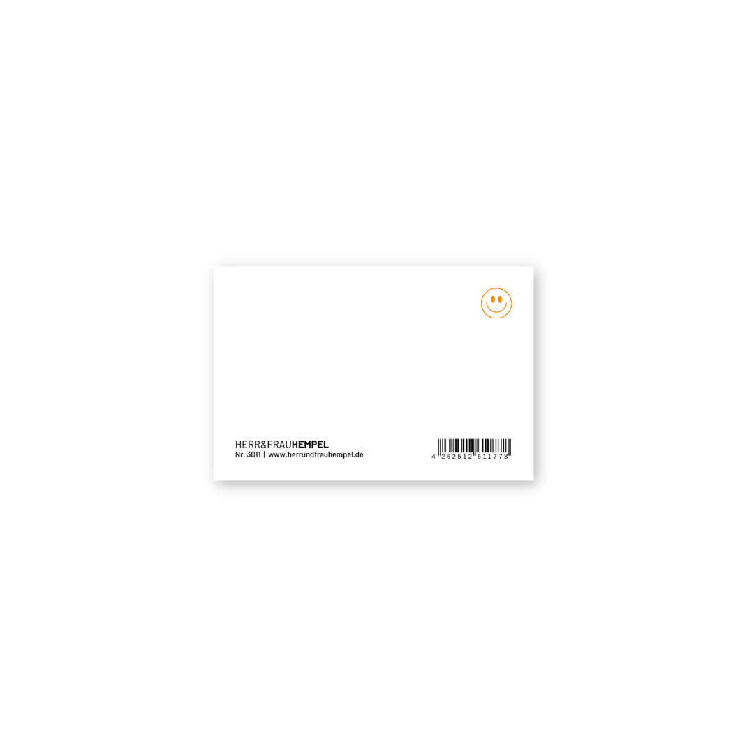 Mini-Postkarte - OH HAPPY DAY