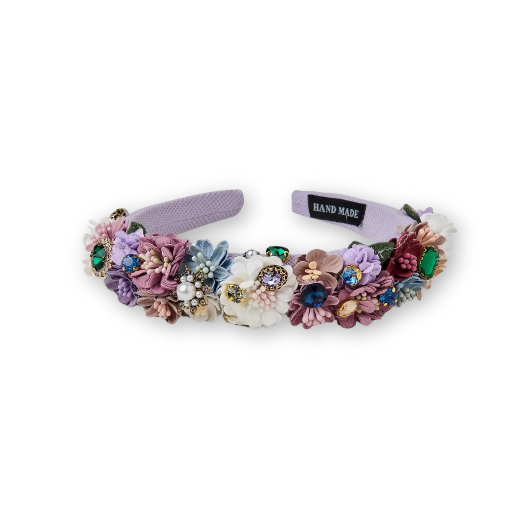 Haarreif mit Blumen