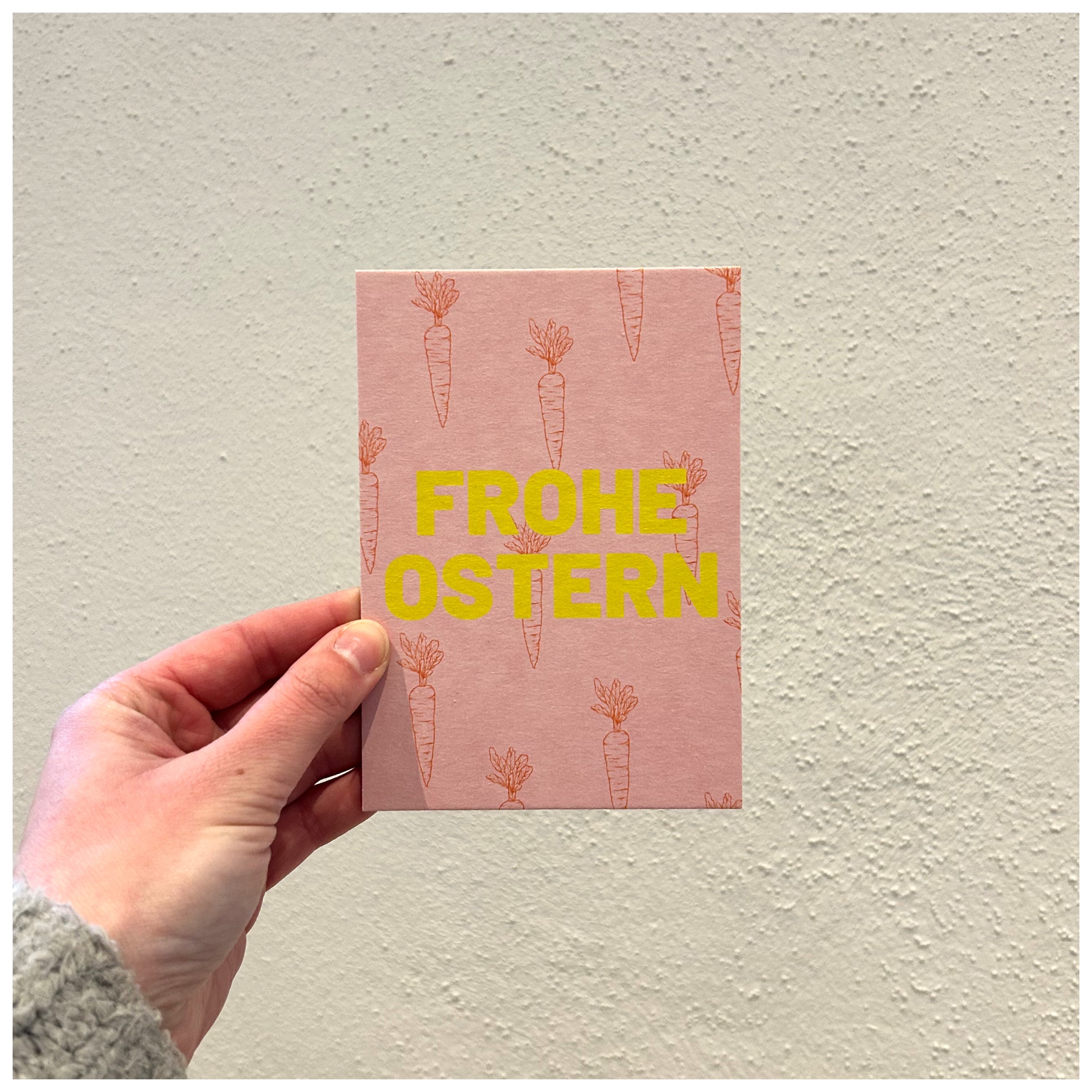 Postkarte - FROHE OSTERN