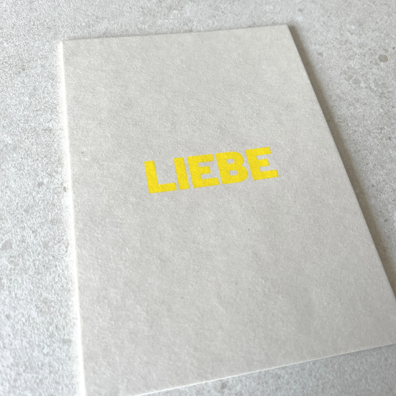 Postkarte - LIEBE