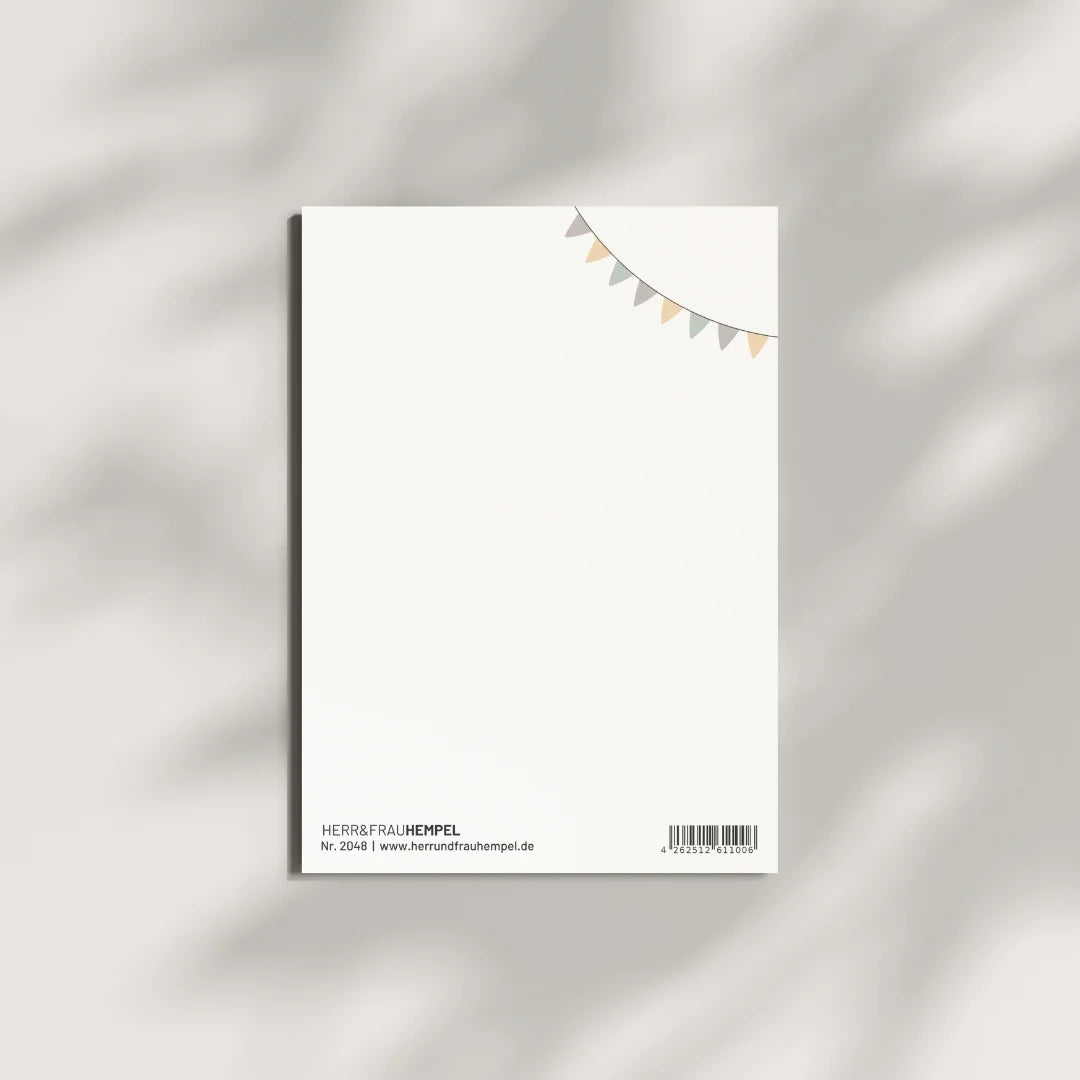 Postkarte - Hallo kleines Glück