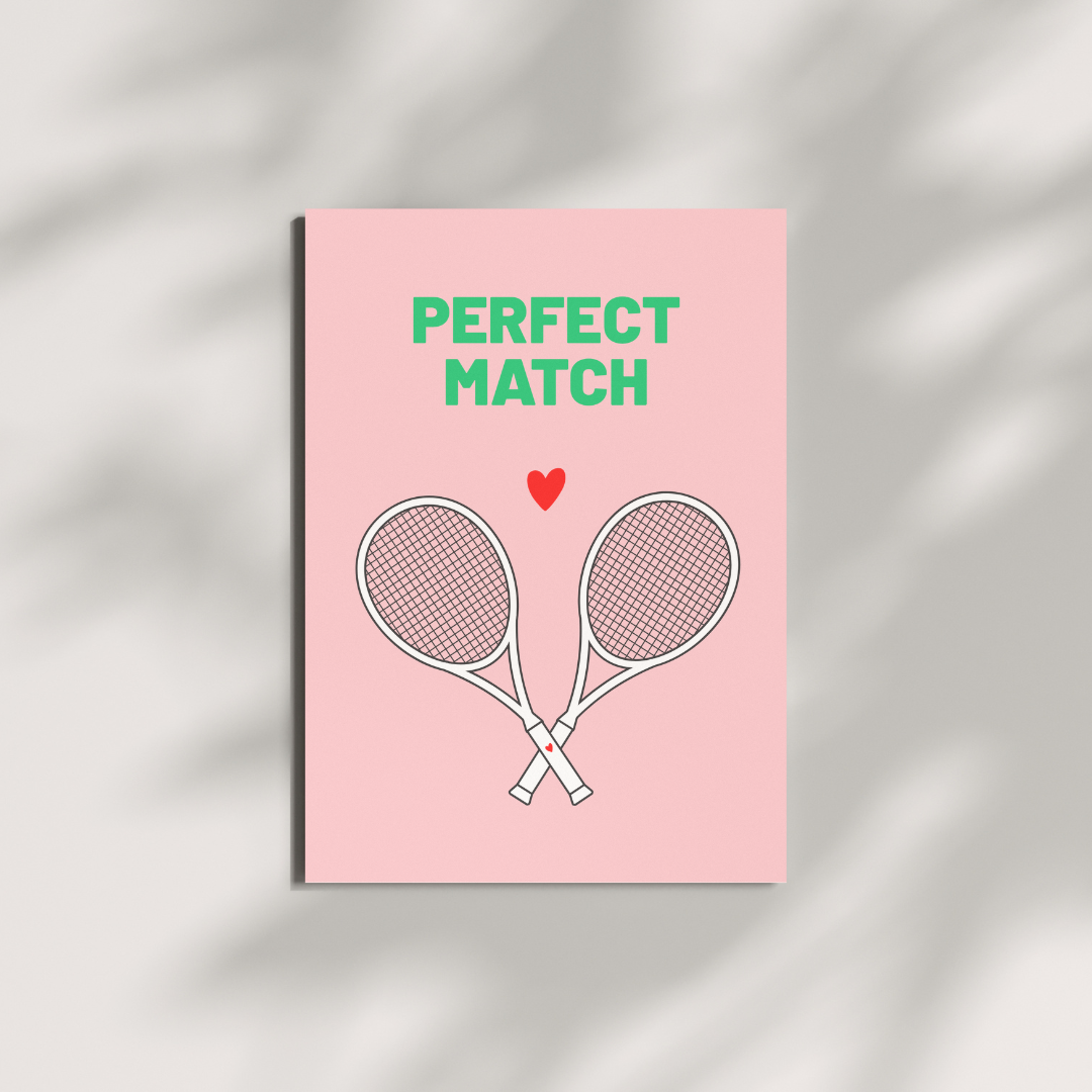 Postkarte - PERFECT MATCH