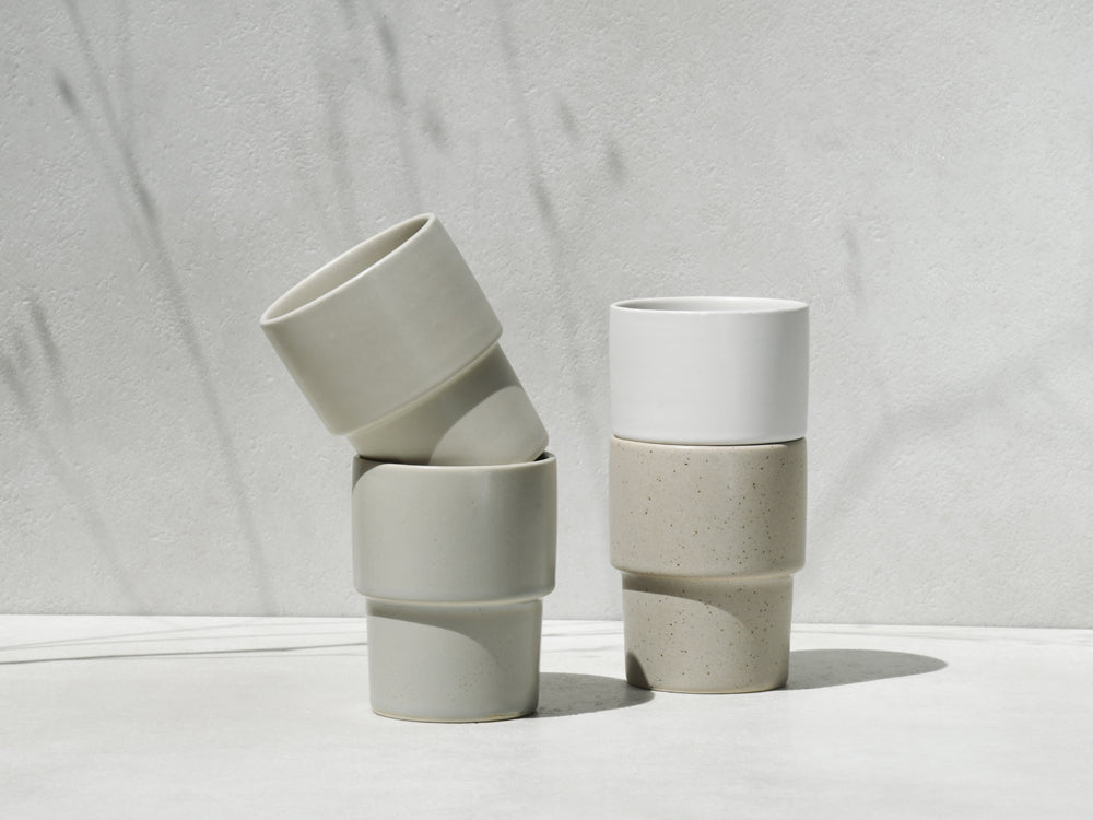 4er Set Becher