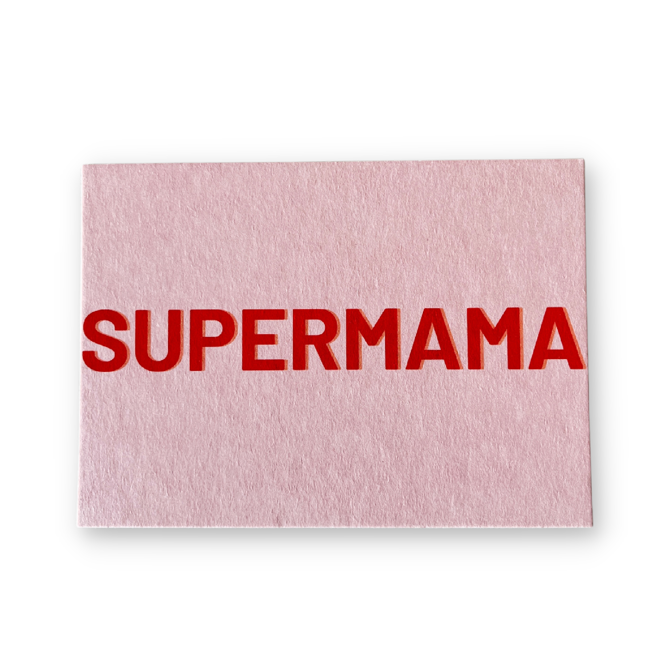 Postkarte - SUPERMAMA