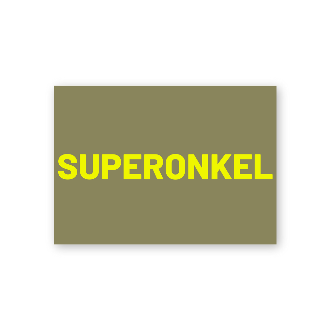 Postkarte - SUPERONKEL
