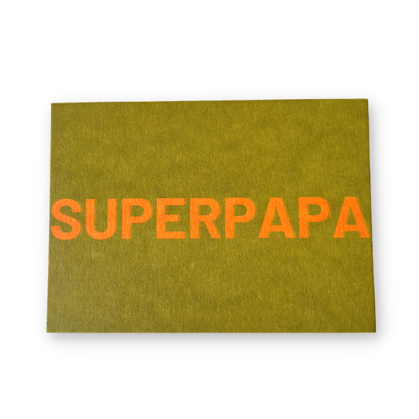 Postkarte - SUPERPAPA