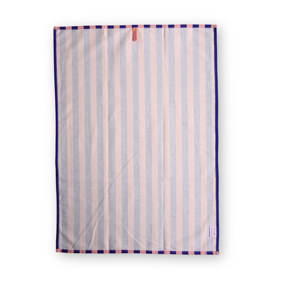 Geschirrhandtuch Streifen blau-rosa