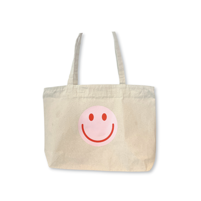 Baumwolltasche Smiley