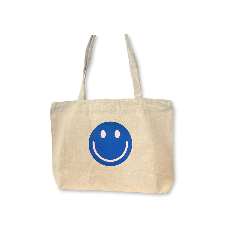 Baumwolltasche Smiley