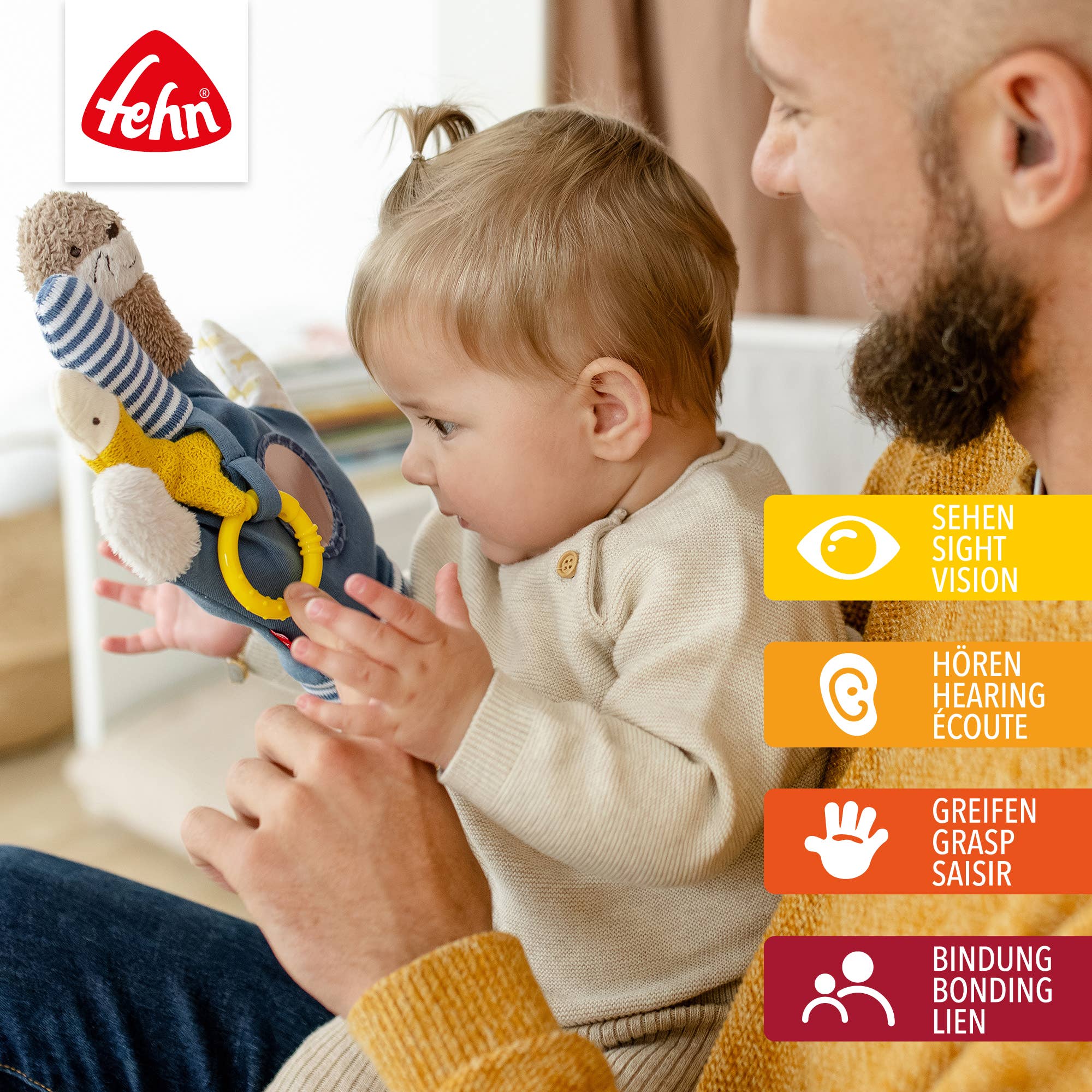 Spielhandschuh Otter - Fingerpuppen-Handschuh