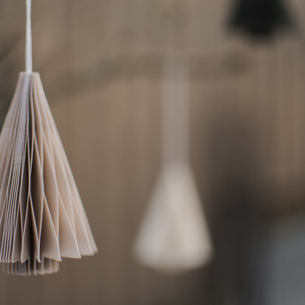 Papieranhänger Tannenbaum