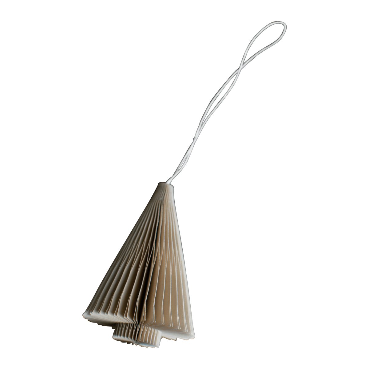 Papieranhänger Tannenbaum