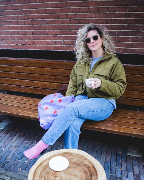 Shopper mit Herzchen Motiv
