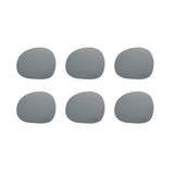 6er Set Untersetzer RAW