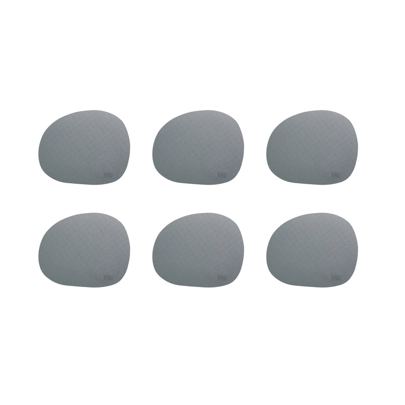 6er Set Untersetzer RAW