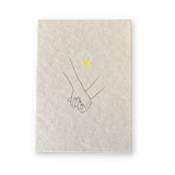 Postkarte - miteinander.