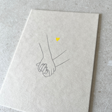 Postkarte - miteinander.