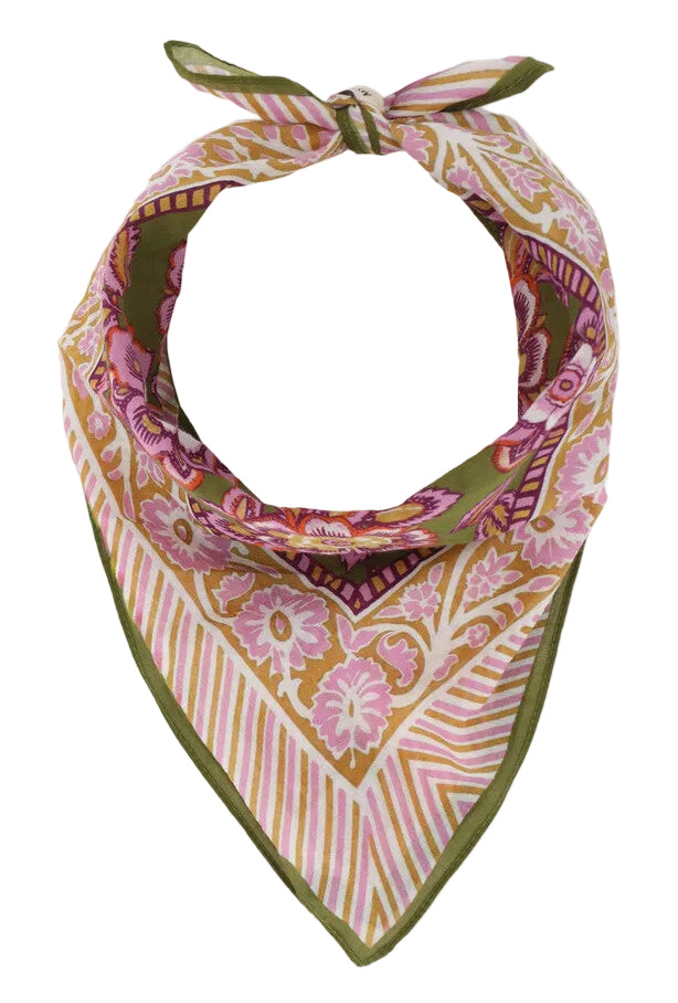 Halstuch m Blumenmuster