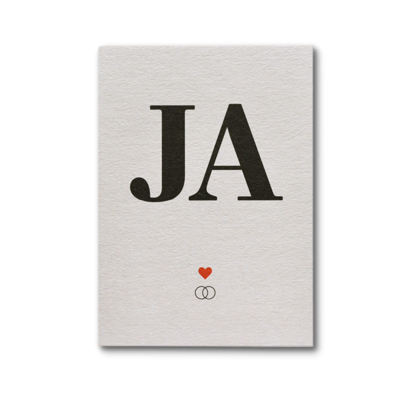 Postkarte - JA (6769311285306)