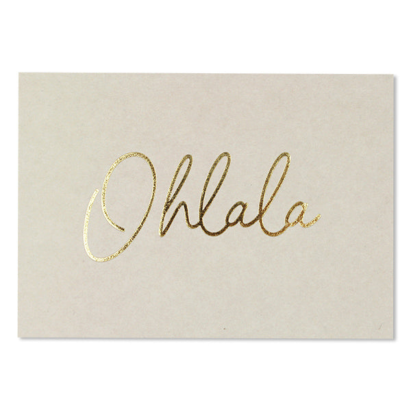 POSTKARTE 'Ohlala' (4384191578170)