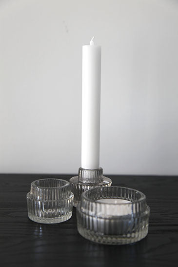 3er Set Kerzenhalter - RIDGE (8197741150472)